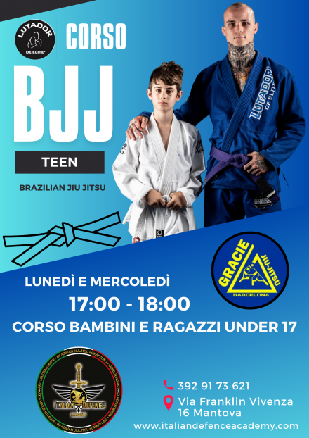 Brazilian Jiu Jitsu Teen - Italian Defence Academy 